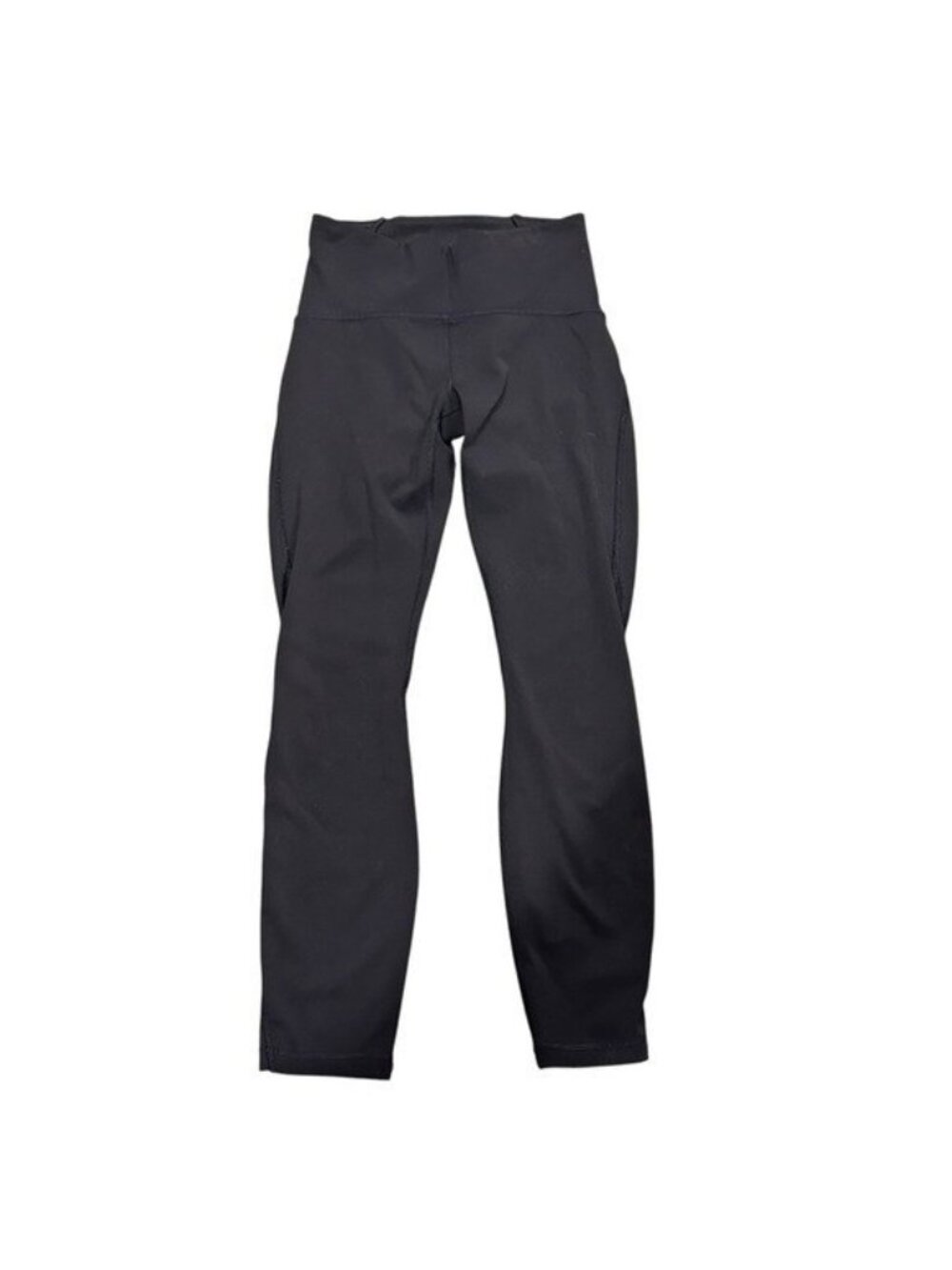 Lululemon Women's 4 Train Times 7/8 Pant Leggings Black W5AMOS Stretch Luxtreme